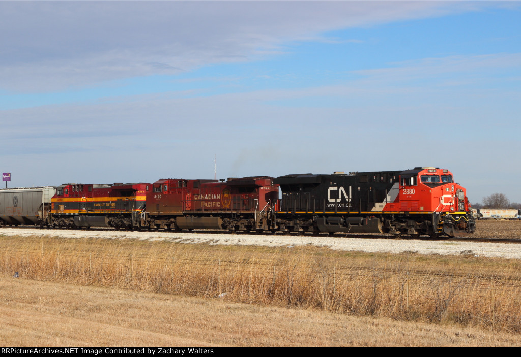 CN 2880 CP 8100 KCSM 4553